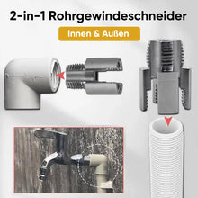 Laden Sie das Bild in den Galerie-Viewer, Integriertes Werkzeug für Innen- und Außengewinde