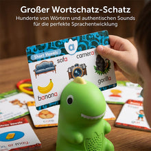 Laden Sie das Bild in den Galerie-Viewer, Dino-Lernkarten mit Vorlesestift