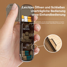 Laden Sie das Bild in den Galerie-Viewer, 7 Tage tragbare Pillenbox