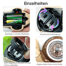 Laden Sie das Bild in den Galerie-Viewer, Elektrisch leuchtende Spielzeugschnecke