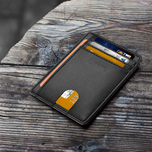 RFID-Kartenhalter für Herren mit Diebstahlsicherung