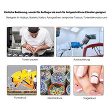 Laden Sie das Bild in den Galerie-Viewer, Pneumatisches Acrylfarben-Sprühgerät für Künstler
