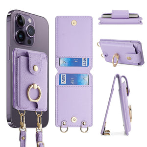 Multifunktionaler Kartenhalter Handyhülle Brieftasche