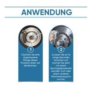 Bremsenscheiben-Reiniger mit Rostlöser & Politur