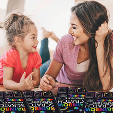 Laden Sie das Bild in den Galerie-Viewer, 🌈Regenbogen-Kratzkunst-Notizbuch