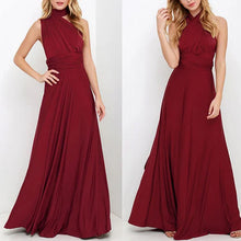 Laden Sie das Bild in den Galerie-Viewer, Vielseitiges und sexy Wickelkleid mit Riemen
