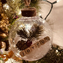 Laden Sie das Bild in den Galerie-Viewer, Transparente Weihnachtsdekoration Kugeln