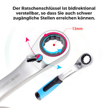 Laden Sie das Bild in den Galerie-Viewer, 29-teiliger Ratschenhülsensatz