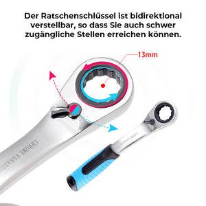 29-teiliger Ratschenhülsensatz