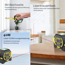 Laden Sie das Bild in den Galerie-Viewer, Mehrzweck-Laserebene / 3-in-1-Laser-Entfernungsmesser