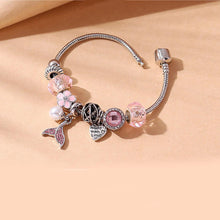 Laden Sie das Bild in den Galerie-Viewer, Perlen-Armband mit Meerjungfrauenflosse