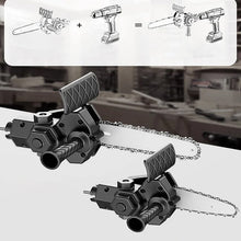 Laden Sie das Bild in den Galerie-Viewer, Umwandlungskopf von Handbohrmaschine zu elektrischer Kettensäge