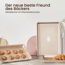 Laden Sie das Bild in den Galerie-Viewer, Antihaft-Backblech-Set
