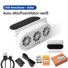 Laden Sie das Bild in den Galerie-Viewer, Solarbetriebener Autoabluftventilator
