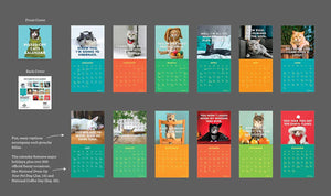 2024/2025 Wütender Katzenkalender