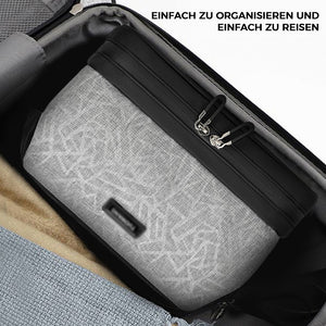 Tragbare Kosmetiktasche zur Trocken- und Nasstrennung
