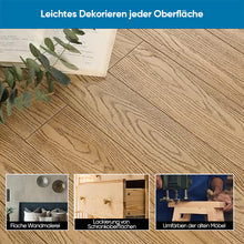 Laden Sie das Bild in den Galerie-Viewer, Gummi-Holzmaserrolle