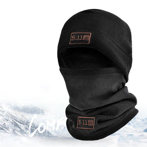 Fleece-Kapuzenschal-Set
