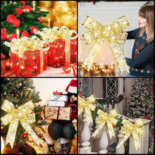 Laden Sie das Bild in den Galerie-Viewer, Band Weihnachtsbaumschmuck Lichterkette