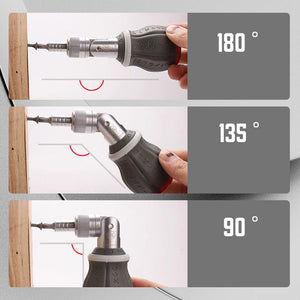 Kompaktes Schraubendreher-Set mit 8 Schraubendreher-Bits