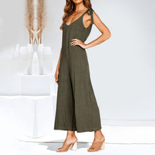 Laden Sie das Bild in den Galerie-Viewer, Rückenfreier lockerer Overall
