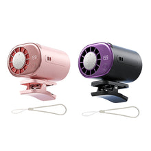 Laden Sie das Bild in den Galerie-Viewer, 360° drehbarer halb-kühlender Clip-Ventilator