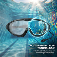 Laden Sie das Bild in den Galerie-Viewer, Auslaufsichere Schwimmbrille für Herren, Damen &amp; Jugendliche