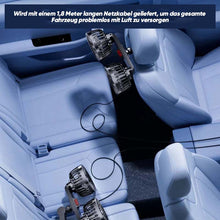 Laden Sie das Bild in den Galerie-Viewer, Mini-USB-Autoventilator mit zwei Köpfen
