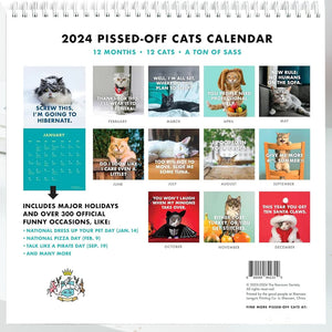 2024/2025 Wütender Katzenkalender