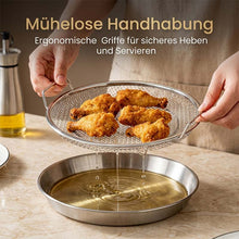 Laden Sie das Bild in den Galerie-Viewer, Ölabtropf- und Lebensmittelsieb-Tablett