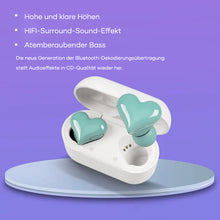 Laden Sie das Bild in den Galerie-Viewer, Bluetooth-Kopfhörer in Herzform