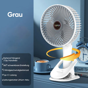 USB-Mini-Ventilator zum Anstecken