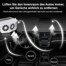 Laden Sie das Bild in den Galerie-Viewer, Solarbetriebener Fahrzeugabluftventilator