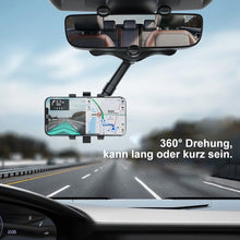 Laden Sie das Bild in den Galerie-Viewer, Multifunktionale drehbare Auto-Rückspiegel-Handyhalterung