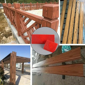 Holzmaserungsdruck-Werkzeuge