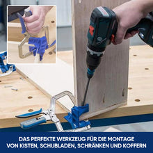 Laden Sie das Bild in den Galerie-Viewer, Holzbearbeitungswerkzeuge – 90-Grad-Winkelklemmen aus Metall