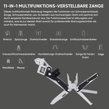 Laden Sie das Bild in den Galerie-Viewer, 11-in-1 Multifunktions-Ratschen-Schraubenschlüssel &amp; Zange