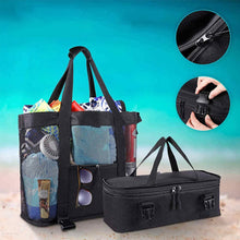 Laden Sie das Bild in den Galerie-Viewer, Tragbare Strandtasche mit hoher Kapazität