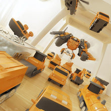 Laden Sie das Bild in den Galerie-Viewer, Magnetischer Transformator Technik Fahrzeug Kinderspielzeug