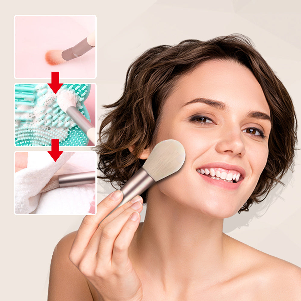 Set aus 8 Mini-Makeup-Pinseln