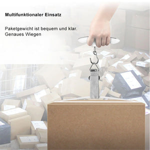 Tragbare elektronische Mini-Waage für Gepäck