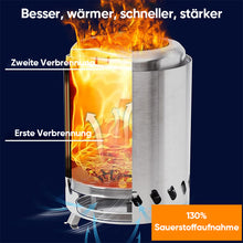 Laden Sie das Bild in den Galerie-Viewer, Tragbare rauchfreie Tischfeuerstelle