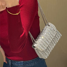 Laden Sie das Bild in den Galerie-Viewer, Diamantene Abendtasche