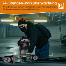 Laden Sie das Bild in den Galerie-Viewer, Vierfach-Aufzeichnungsgerät zur Überwachung des Fahrverhaltens