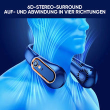 Laden Sie das Bild in den Galerie-Viewer, Nackenventilator, wiederaufladbarer USB-Lüfter