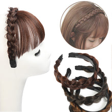 Laden Sie das Bild in den Galerie-Viewer, Geflochtenes Haarband Perücke