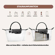 Laden Sie das Bild in den Galerie-Viewer, Transparente PVC-Handtasche