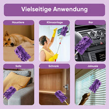 Laden Sie das Bild in den Galerie-Viewer, Wiederverwendbare Fleece-Staubwedel-Ersatzbezüge