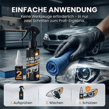Laden Sie das Bild in den Galerie-Viewer, Scheinwerfer-Aufbereitungsset gegen Vergilbung und Oxidation