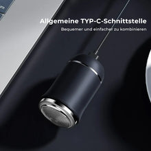 Laden Sie das Bild in den Galerie-Viewer, Tragbarer waschbarer Mini-Elektrorasierer